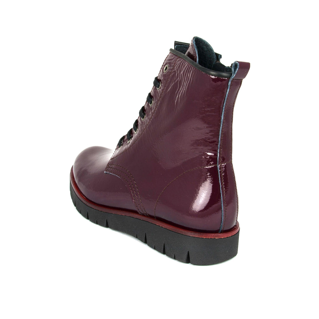 Bota charol burdeos con cordón BUMARSS de Jeromín - BUMARSS-22-4.jpg