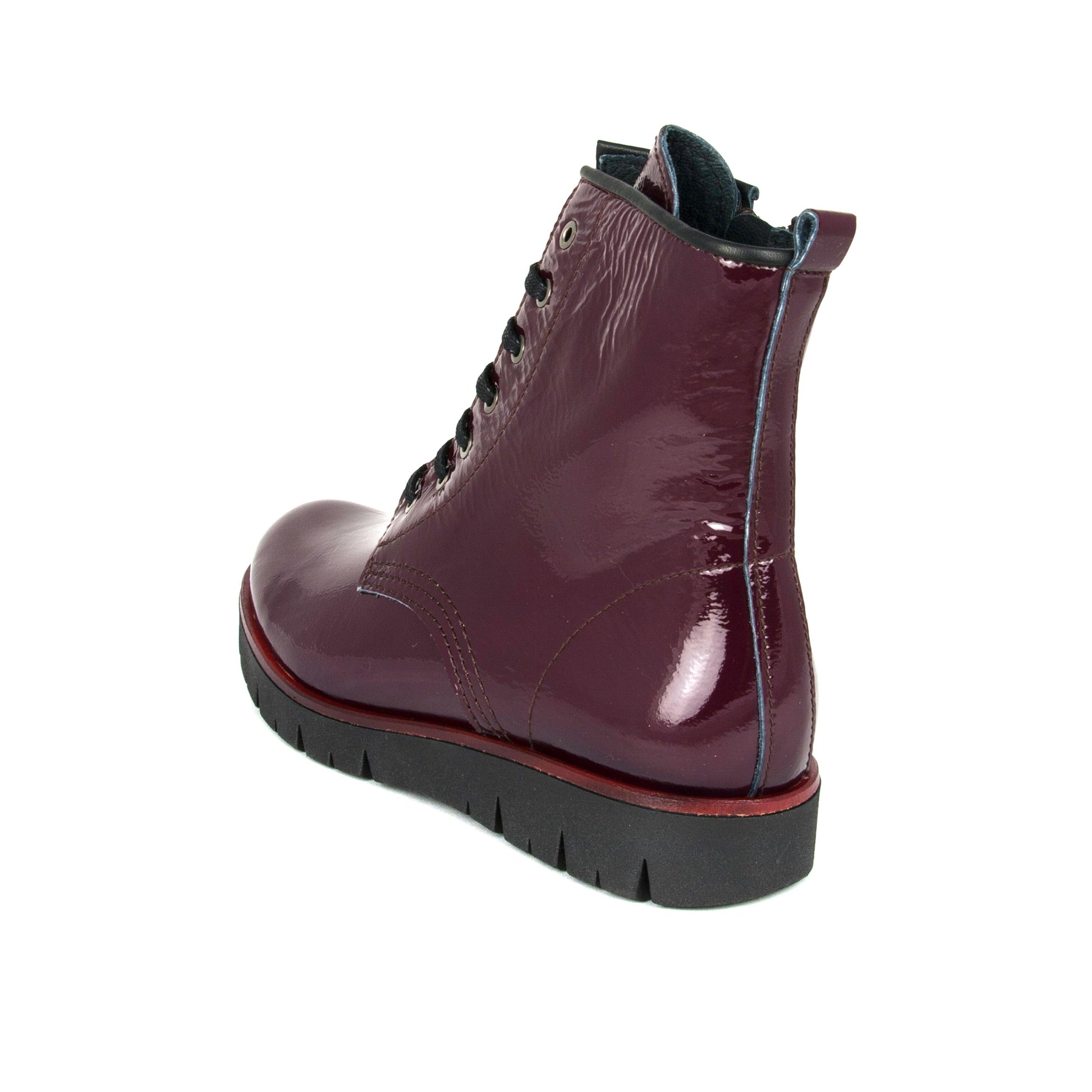 Bota charol burdeos con cordón BUMARSS de Jeromín - BUMARSS-22-4.jpg