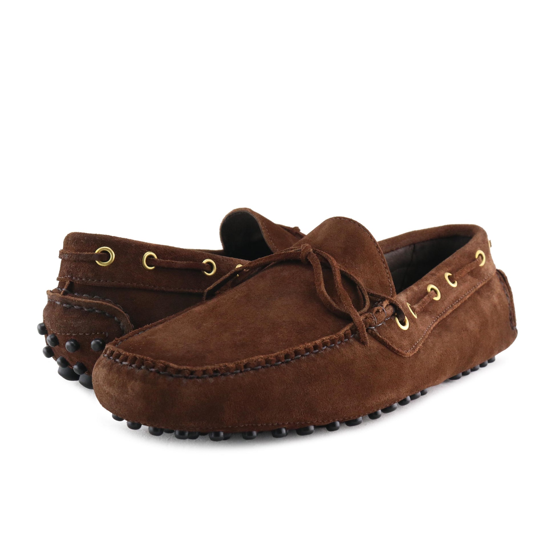 Mocasín cuero oscuro con lazo de verano C104F Castellano - C104F-80-2.jpg