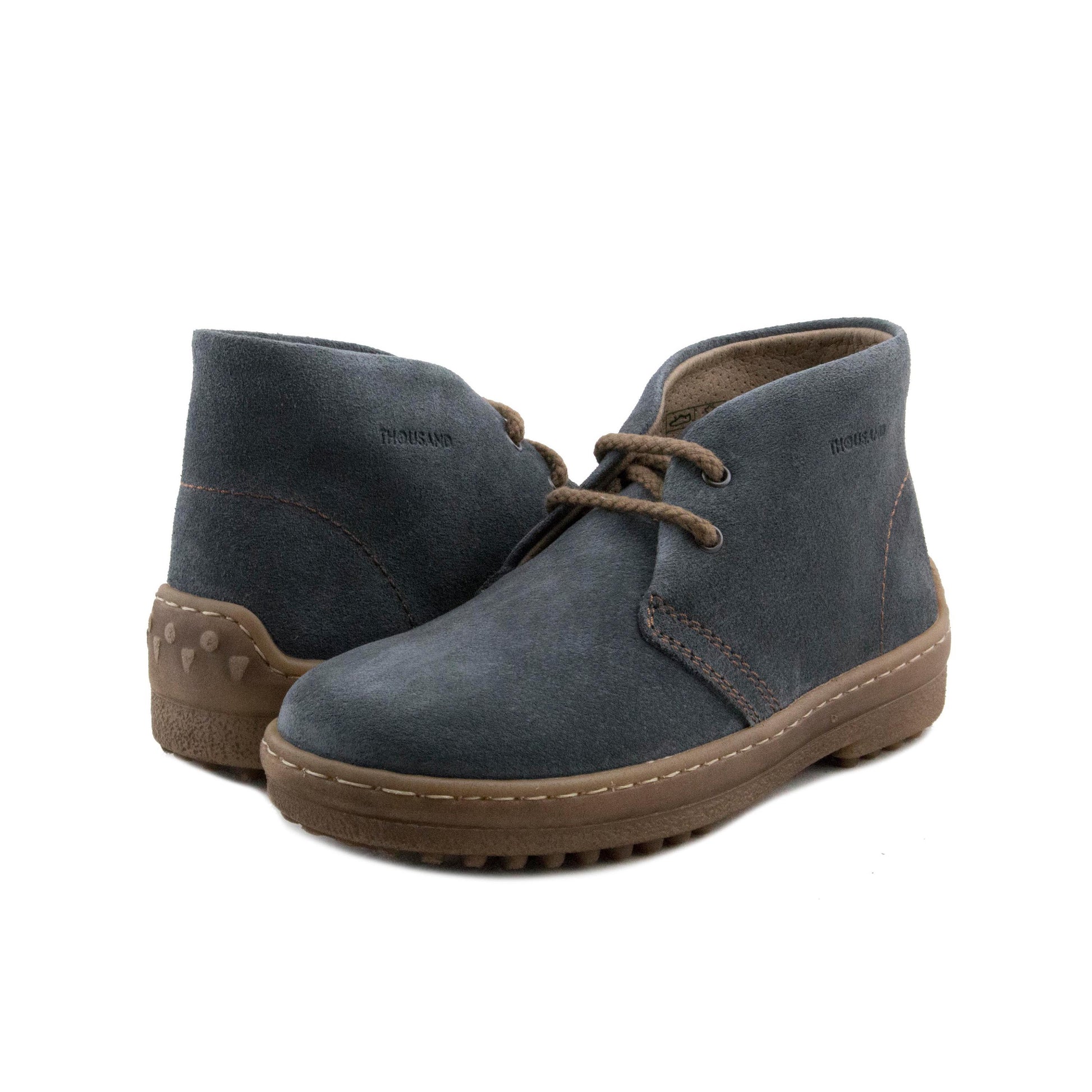 Bota serraje gris con cordón CAMINO de Jeromín - CAMINO-121-2.jpg