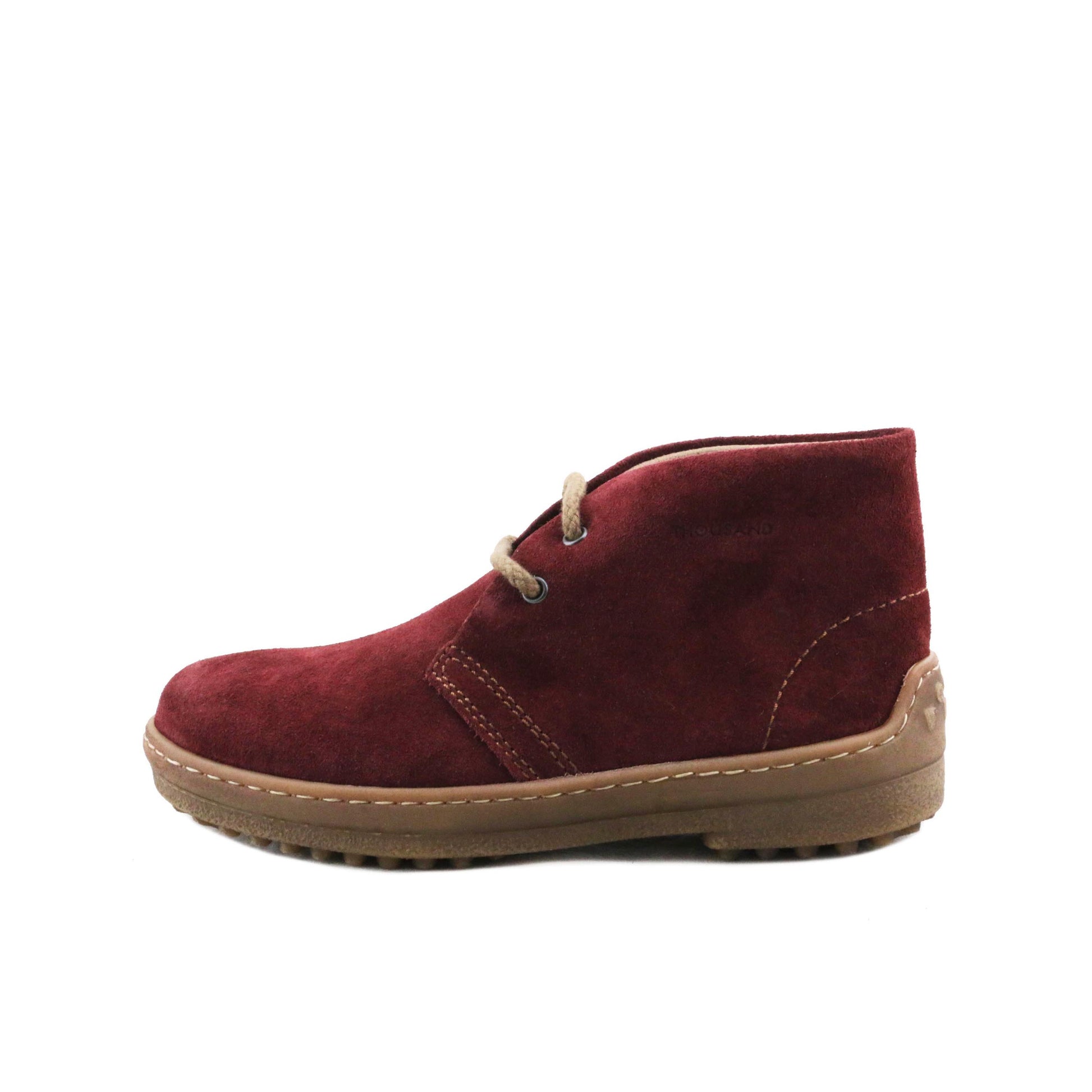 Bota serraje burdeos con cordón CAMINO de Jeromín - CAMINO-70-1.jpg