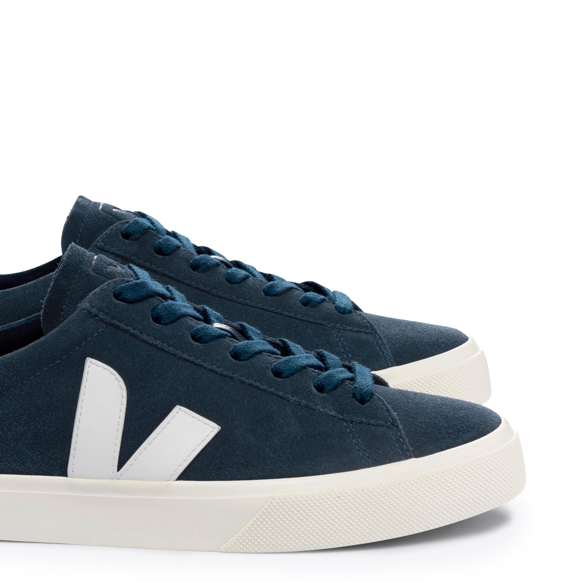 Deportiva serraje azul con cordón CAMPO de Veja - CAMPO-27-6.jpg