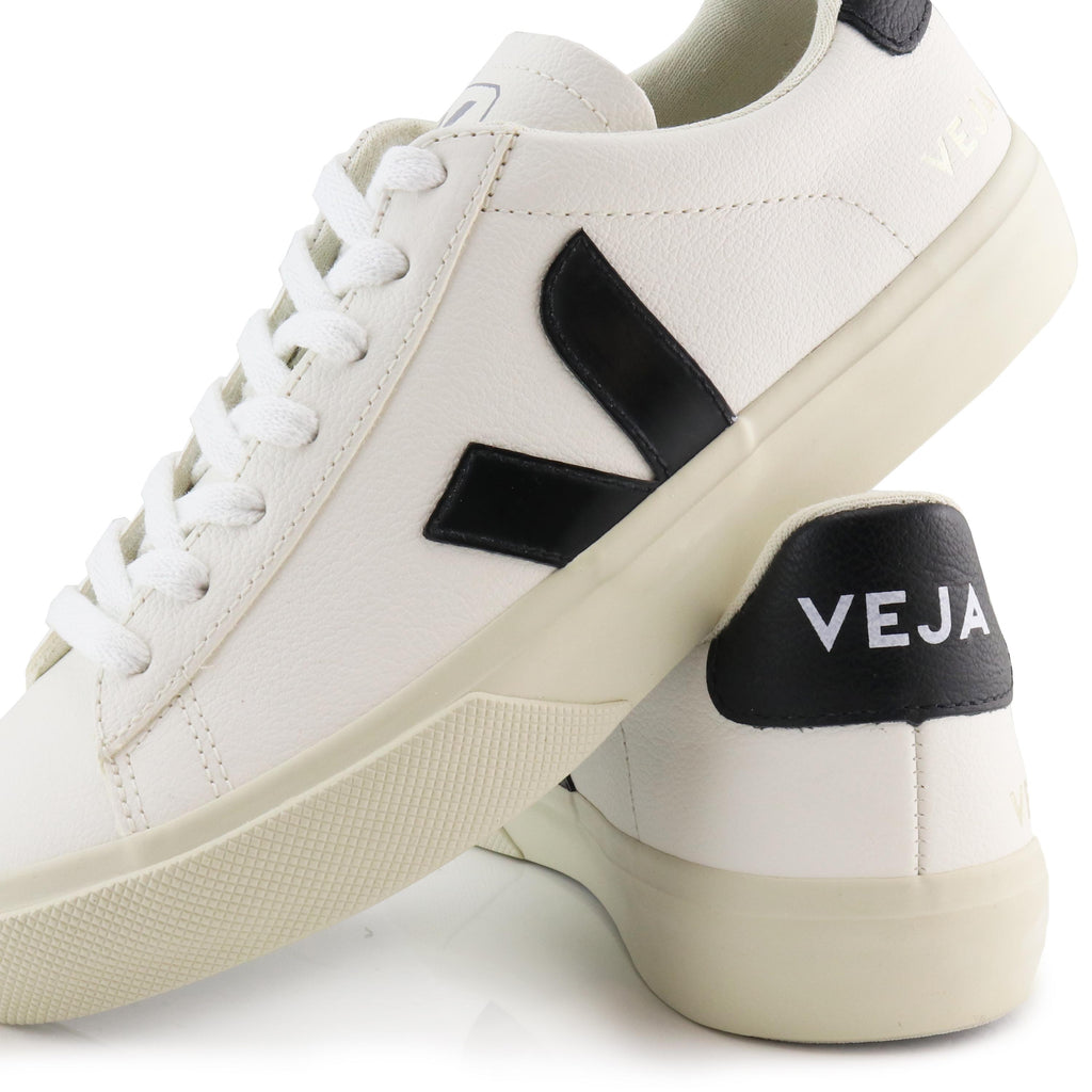 Deportiva blanco/negro con cordón CAMPO de Veja - CAMPO-385-6.jpg