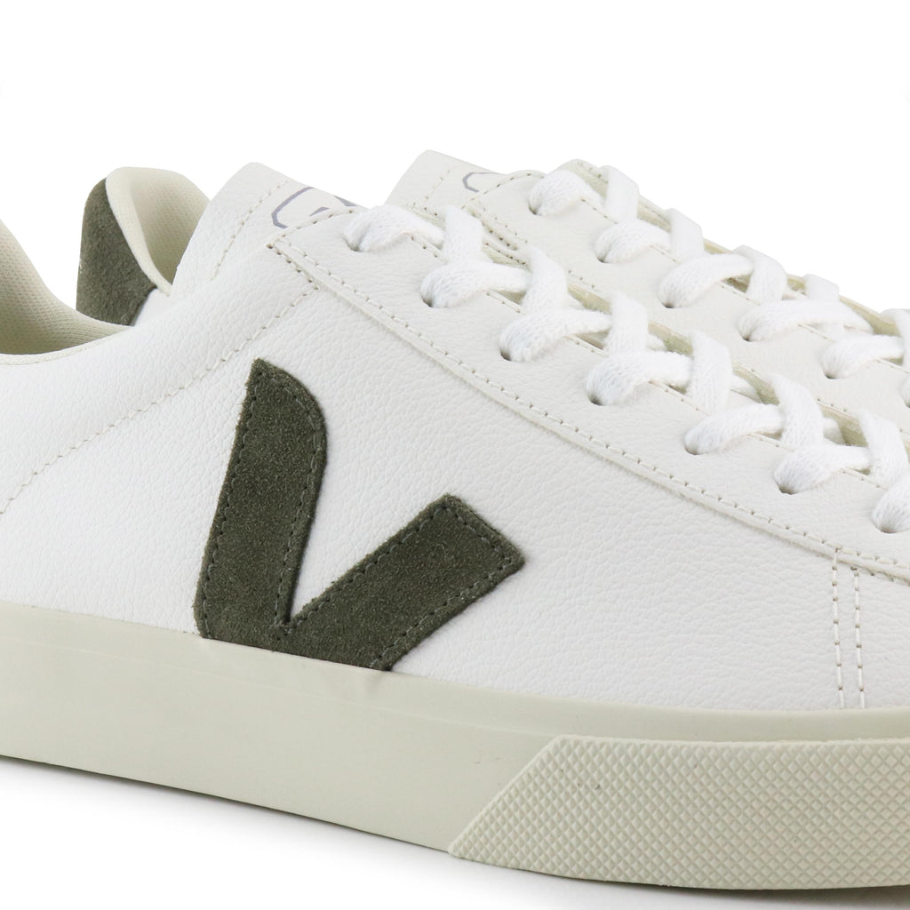 Deportiva blanco/kaki con cordón CAMPO de Veja - CAMPO-435-5.jpg