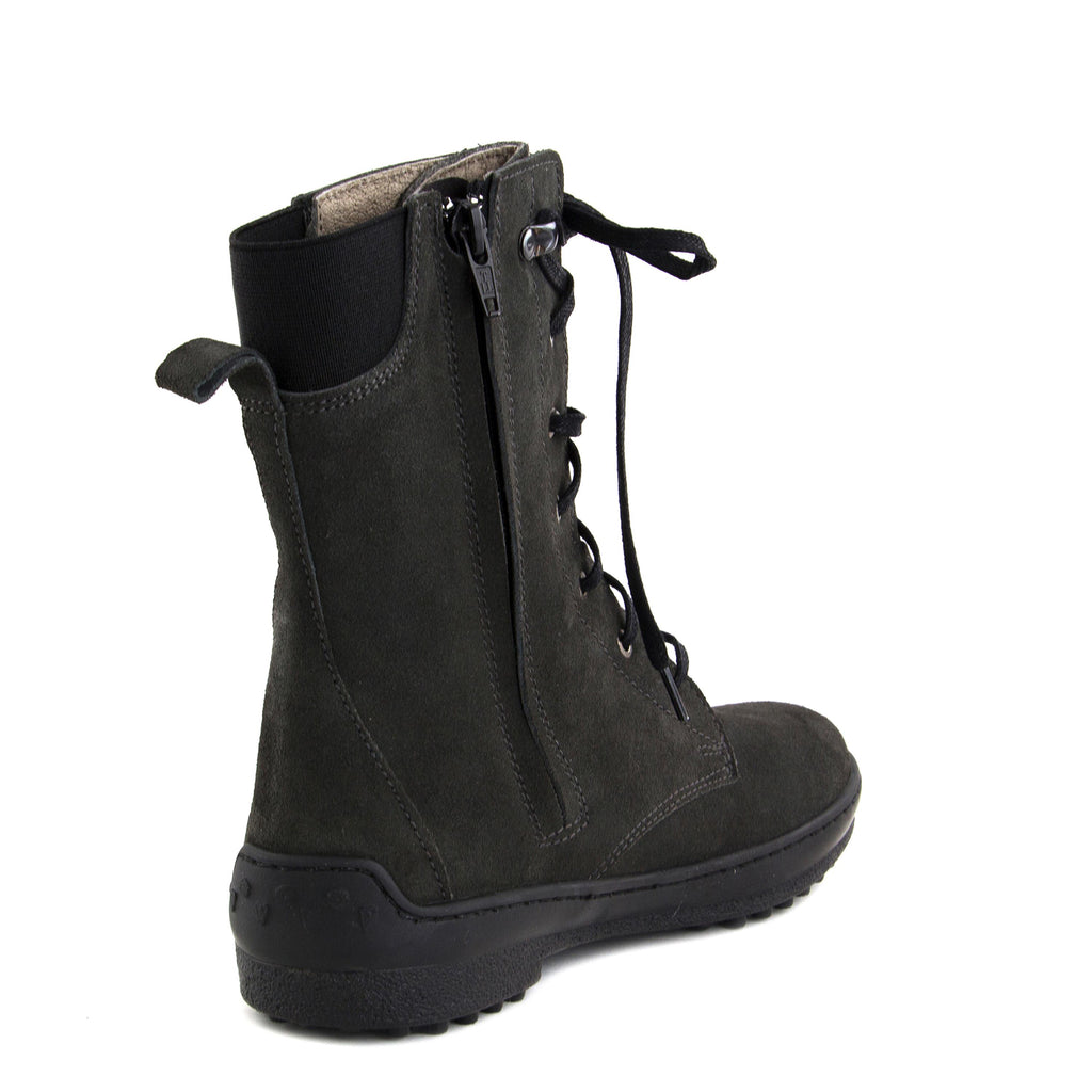 Bota ante gris con cordón y cremallera CAXER Jeromín - CAXER-121-3.jpg