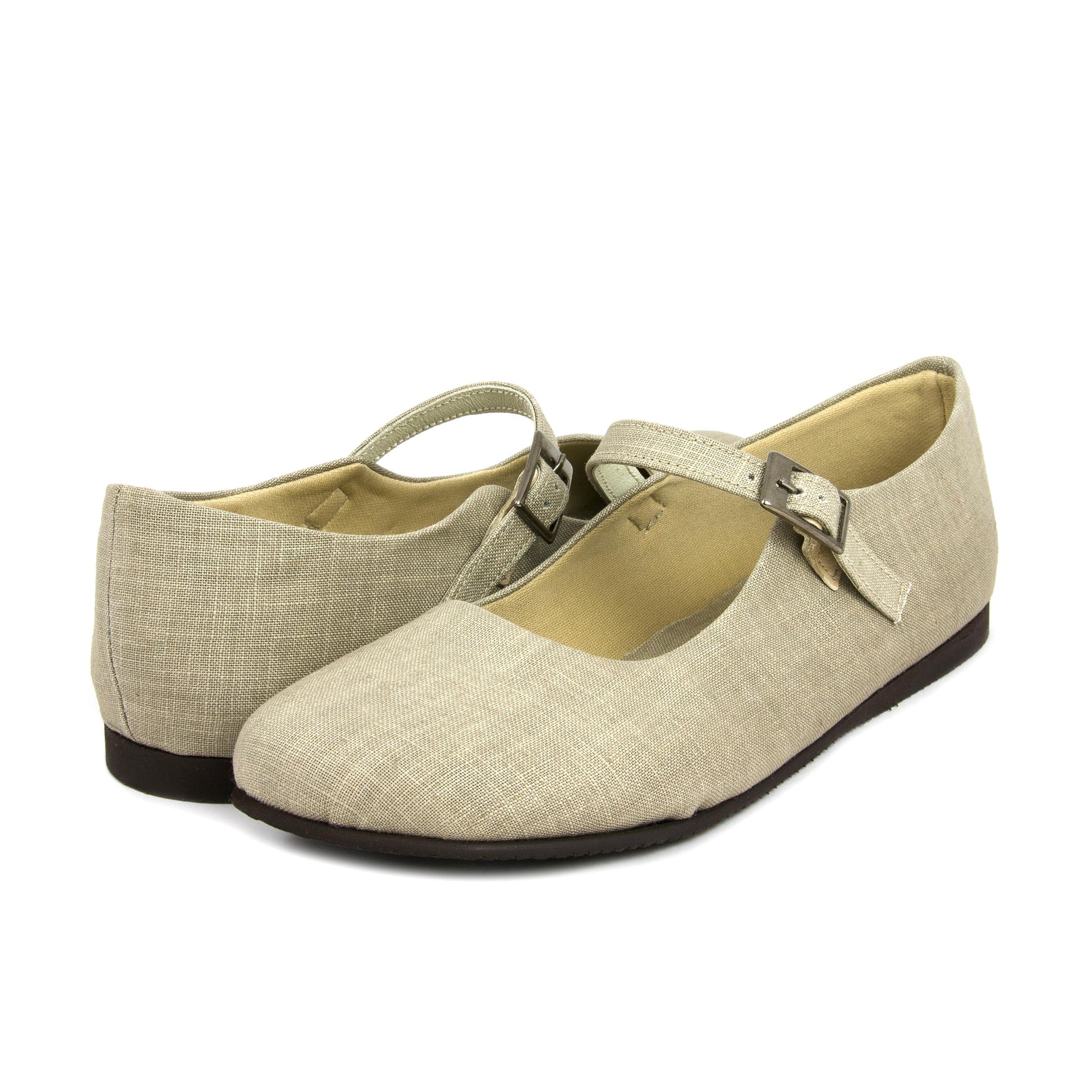 Mercedita beige oscuro con hebilla CHINA-LI de Jeromín - CHINA-LI-0-2.jpg