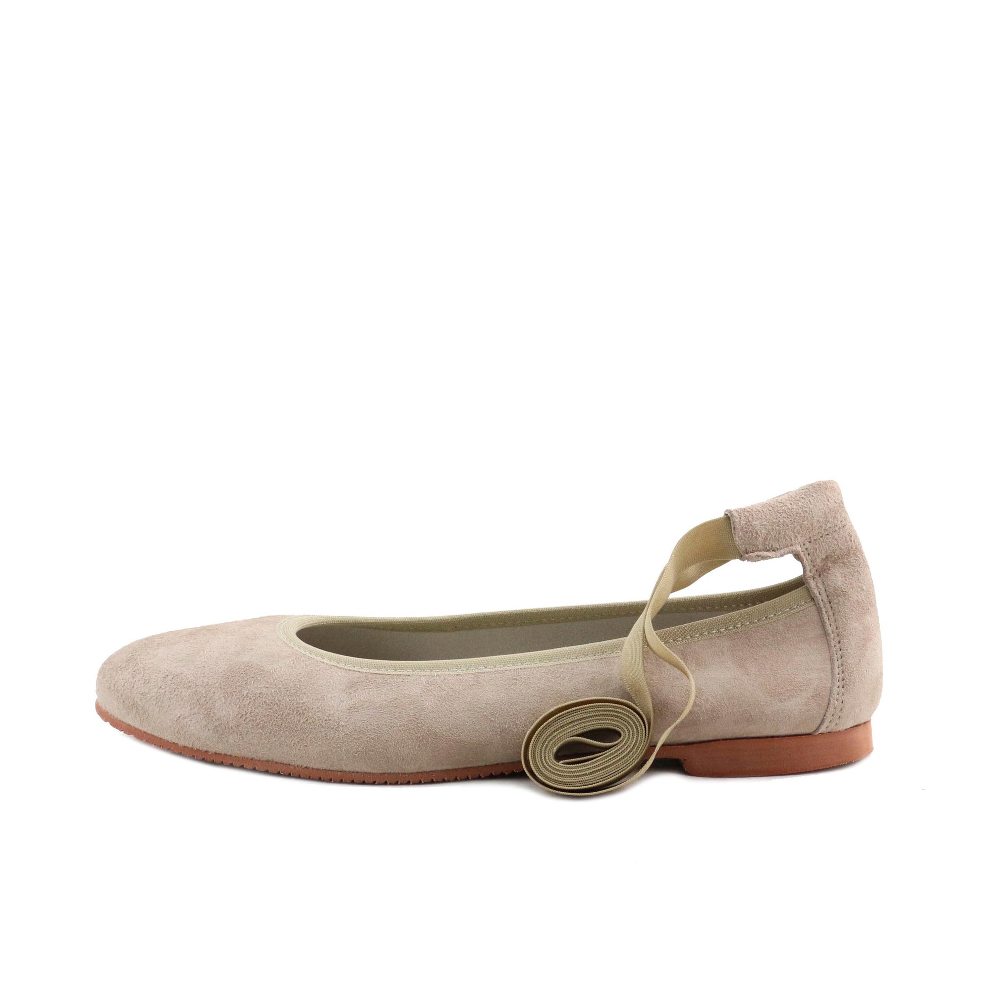 Bailarina taupe con cintas CINTI de Jeromín - CINTI-115-1.jpg