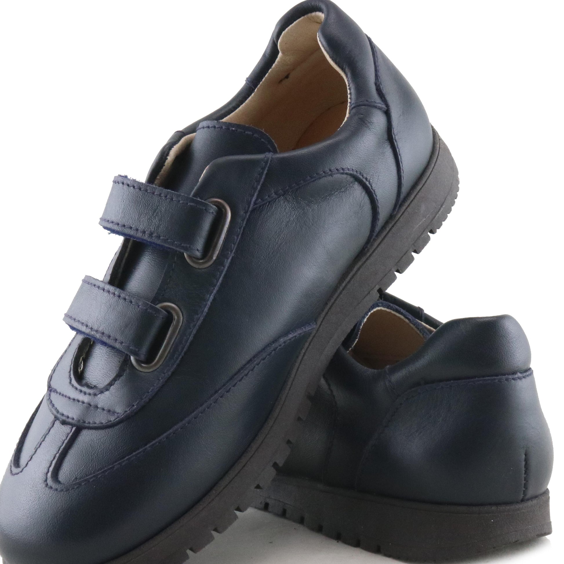 Blucher casual azul con velcro CISCO de Jeromín - CISCO-7-6.jpg