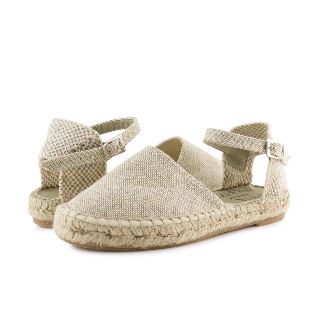 Alpargata cerrada lino beige con hebilla CLARITA Pepa&Cris - CLARITA-104-2.jpg