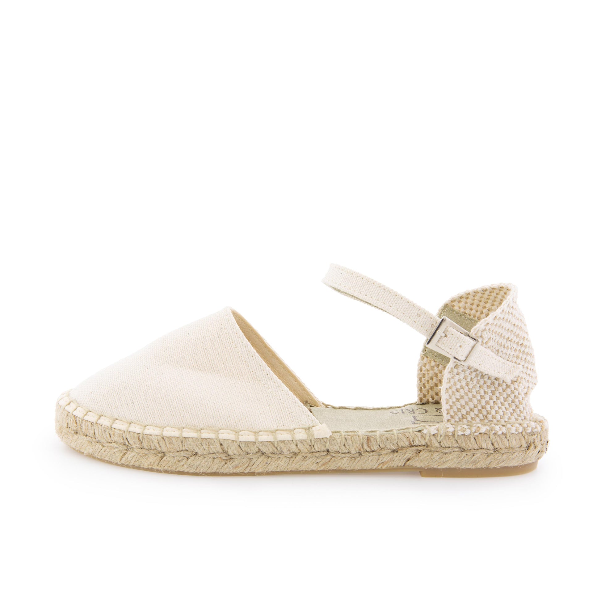 Alpargata cerrada crudo con hebilla CLARITA Pepa&Cris - CLARITA-351-1.jpg