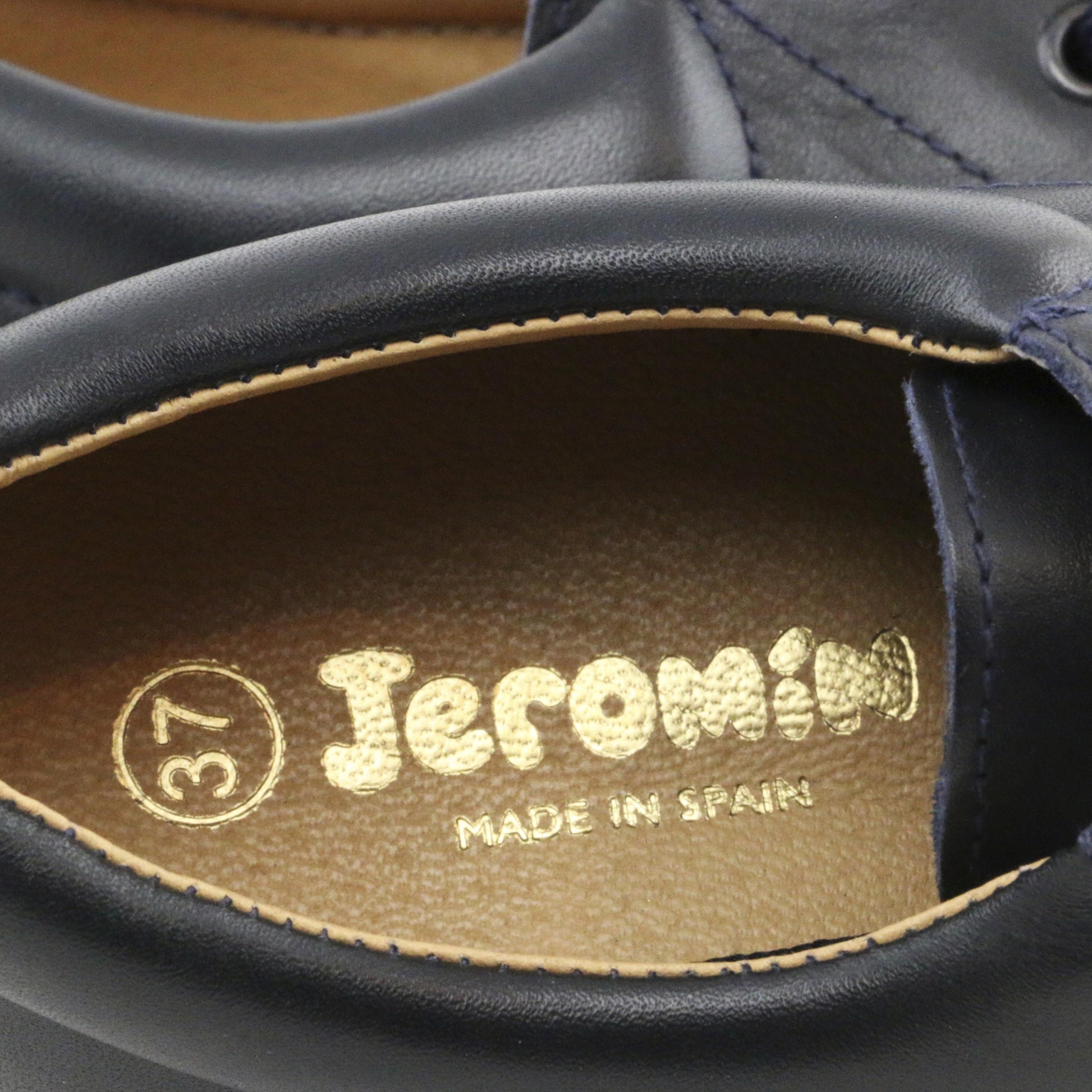 Blucher azul para el colegio con cordón COLE de Jeromín - COLE-7-5.jpg