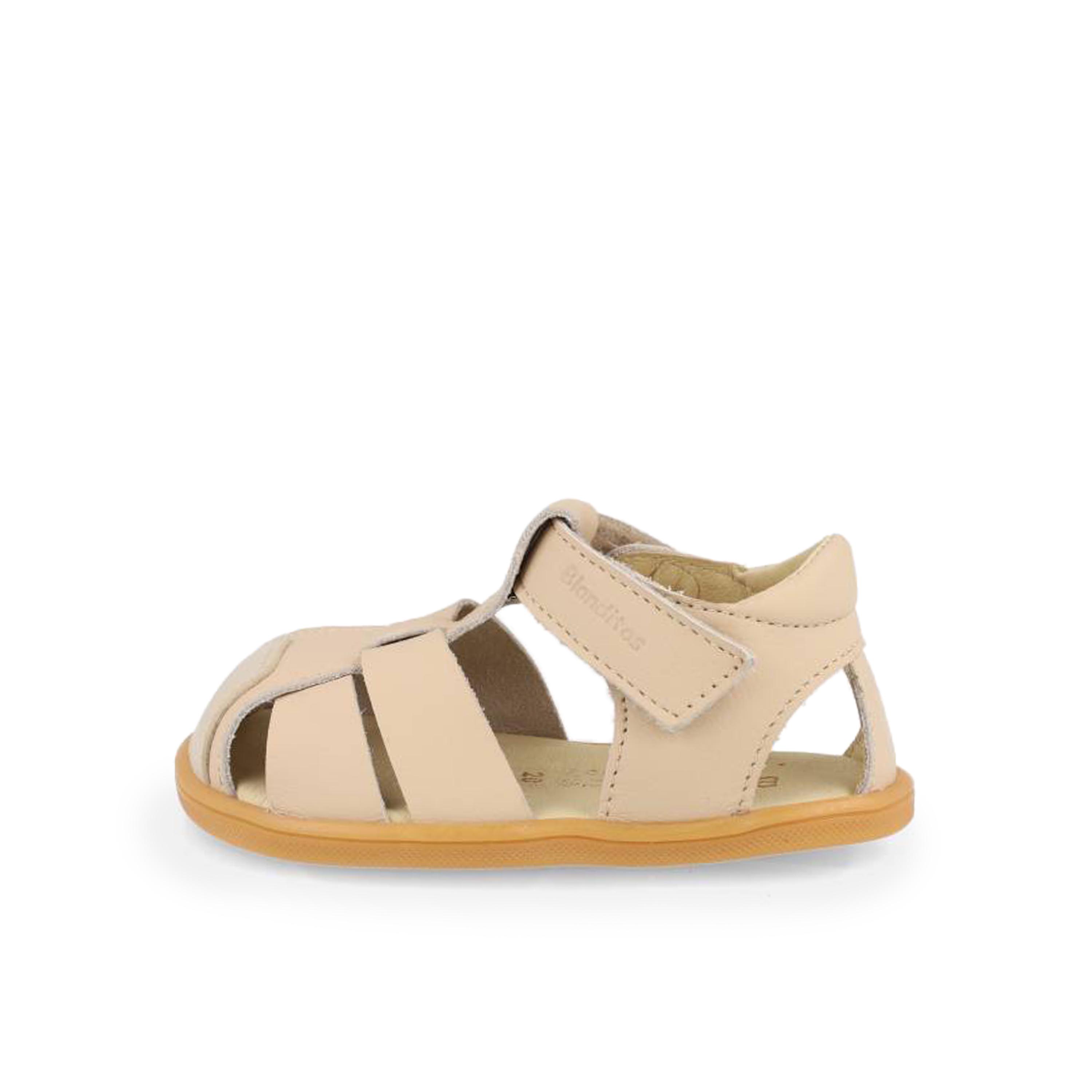 Sandalia barefoot beige COSTA Blanditos