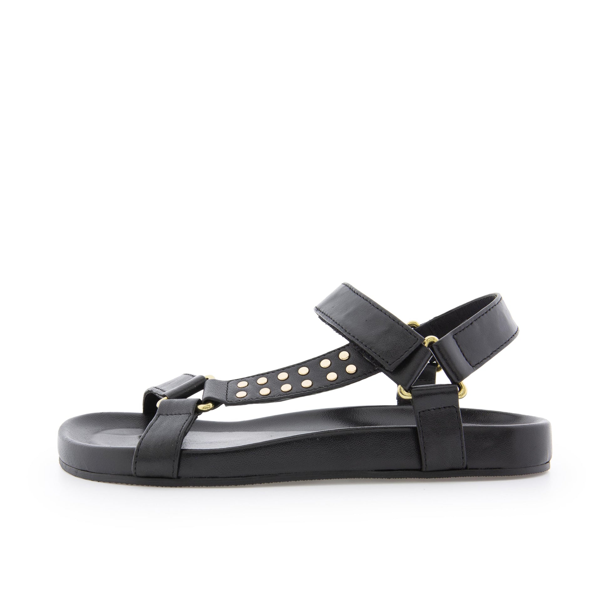 Sandalia plana negro con velcro DASHA de 220V - DASHA-20-1.jpg