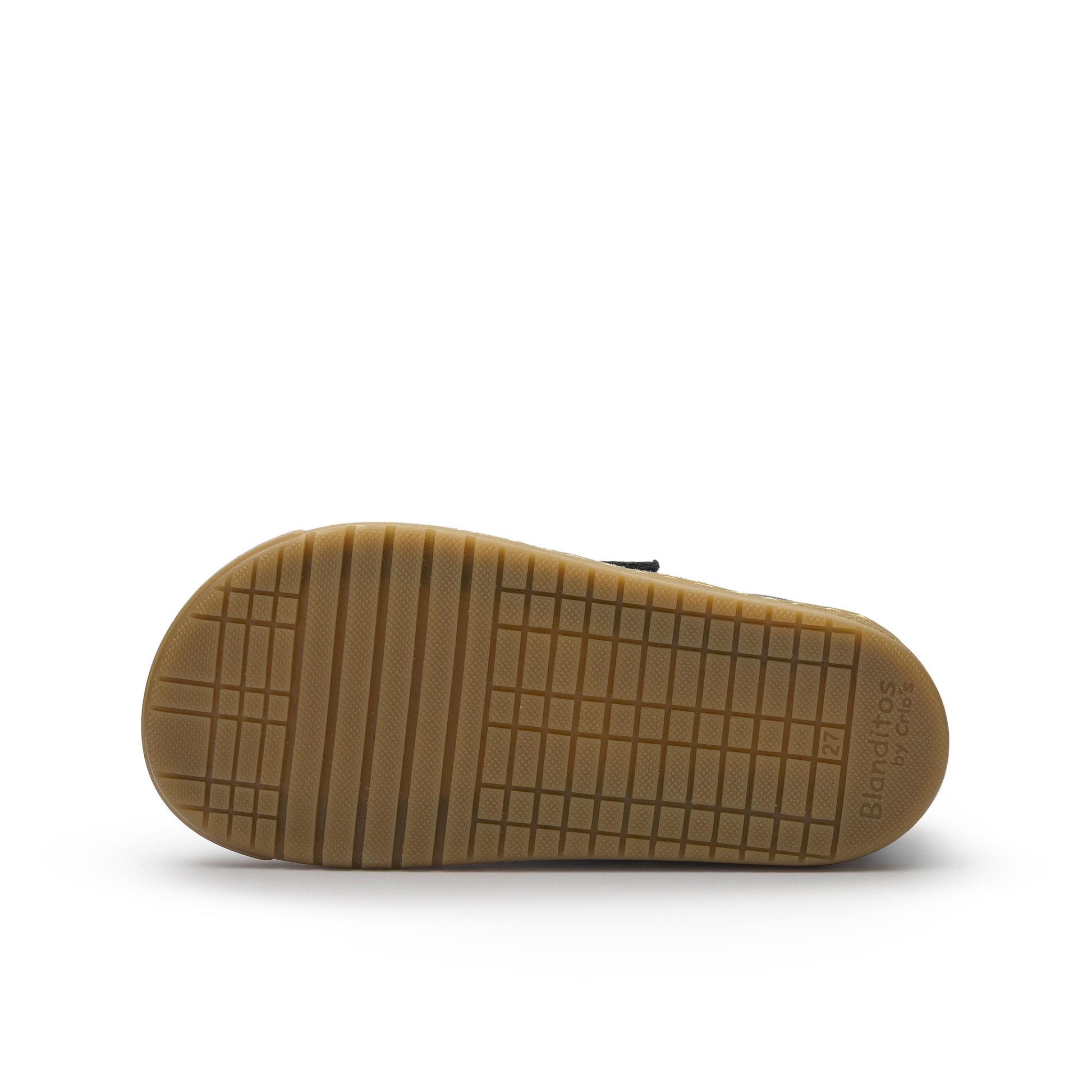 Deportiva barefoot azul con velcro DELFIN de Blanditos