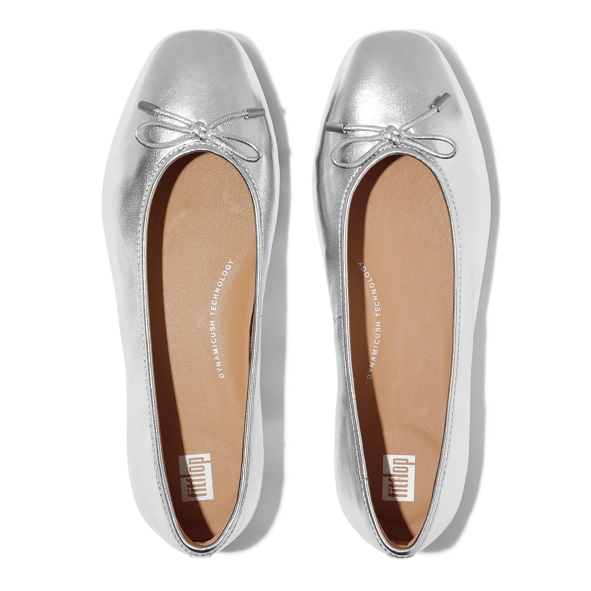 Bailarina plateado con lazo DELICATO de FitFlop - DELICATO-45-5.jpg