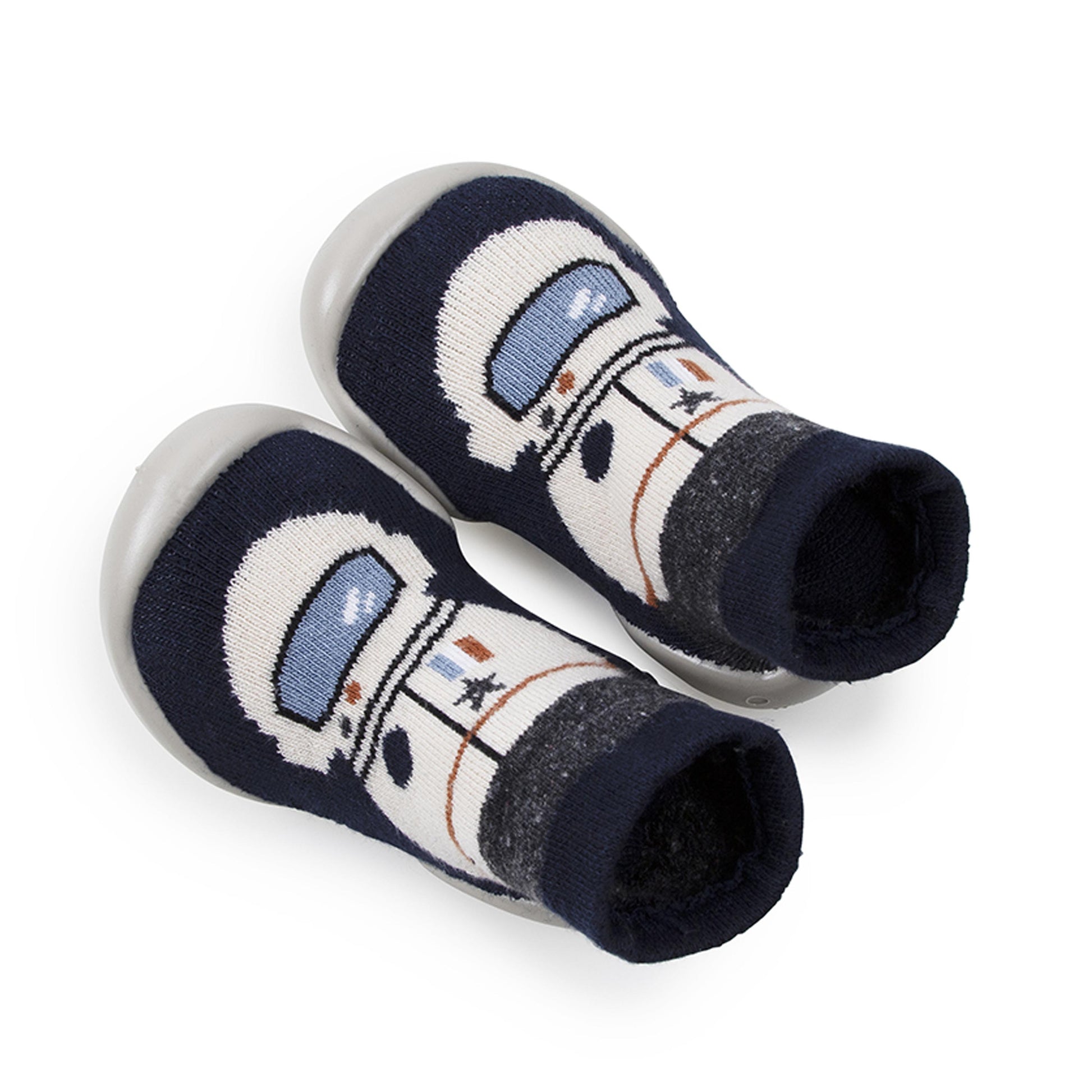 Zapatilla para casa cerrada azul E254A de Collégien - E254A-7-1.jpg