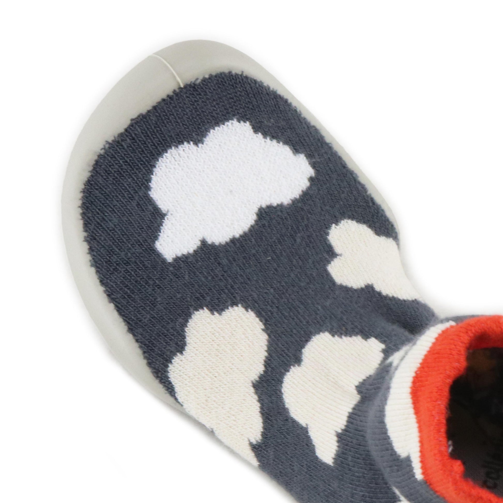 Zapatilla para casa cerrada gris E5493B de Collégien - E5493B-16-6.jpg