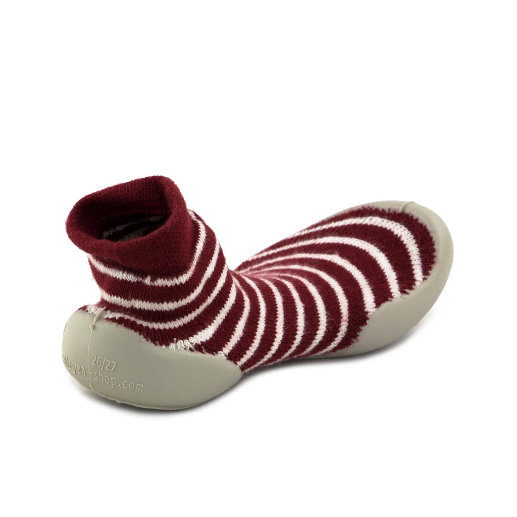 Zapatilla para casa cerrada burdeos E6462D de Collégien - E6462D-13-3.jpg