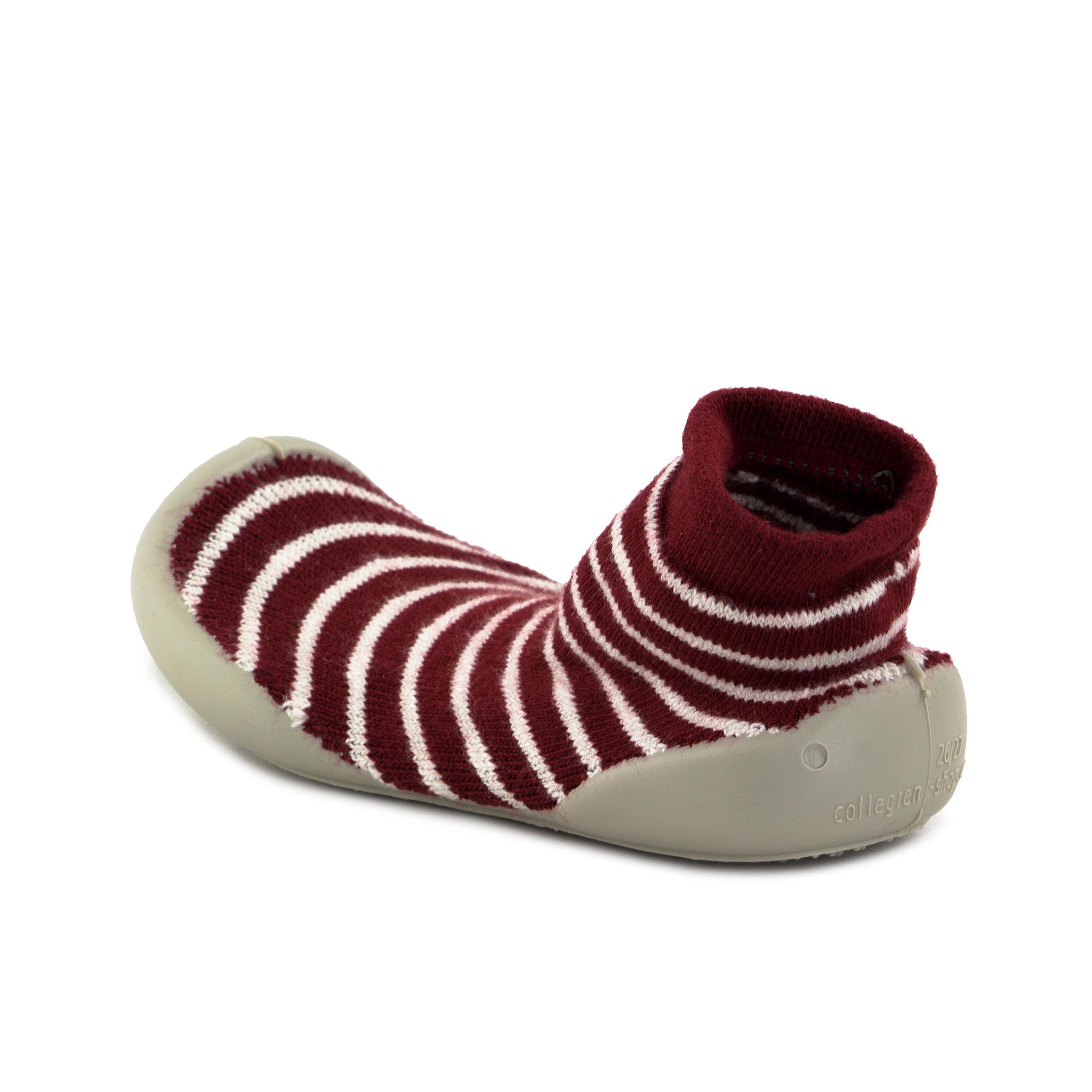 Zapatilla para casa cerrada burdeos E6462D de Collégien - E6462D-13-4.jpg
