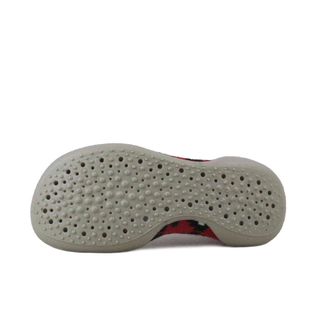 Zapatilla para casa cerrada negro/rojo E832F Collégien - E832F-229-4.jpg