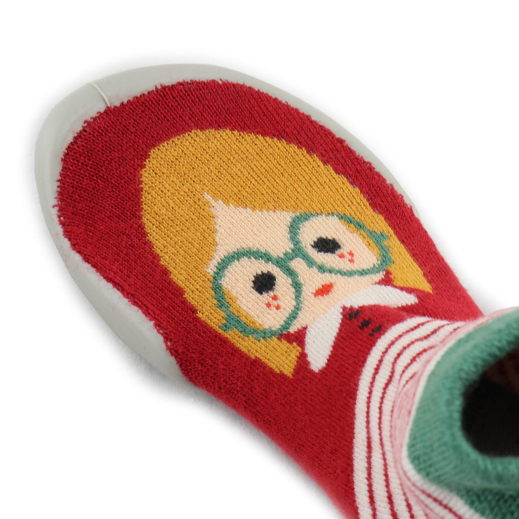 Zapatilla para casa cerrada guinda E931F de Collégien - E931F-41-6.jpg