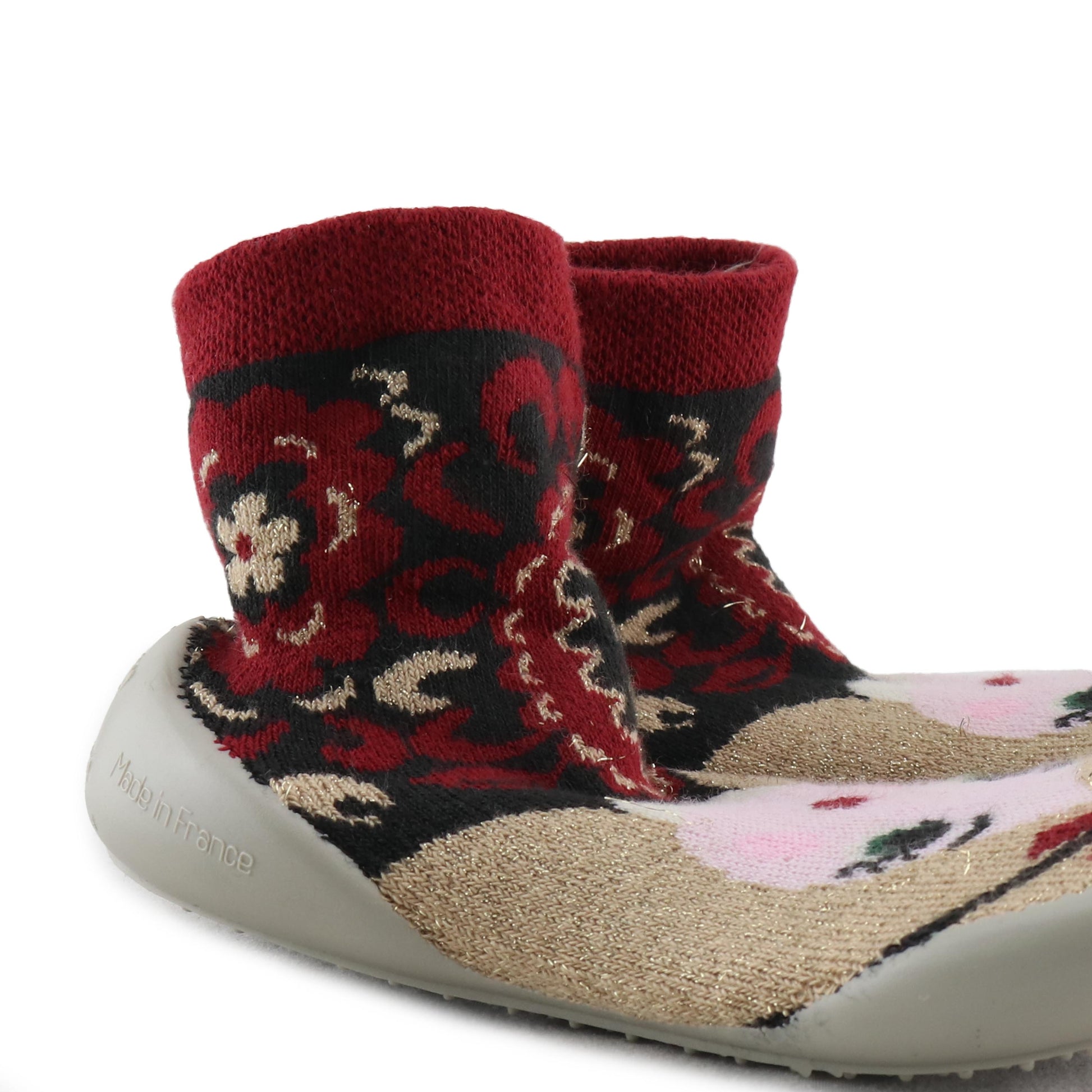 Zapatilla para casa cerrada dorado E932F de Collégien - E932F-48-5.jpg