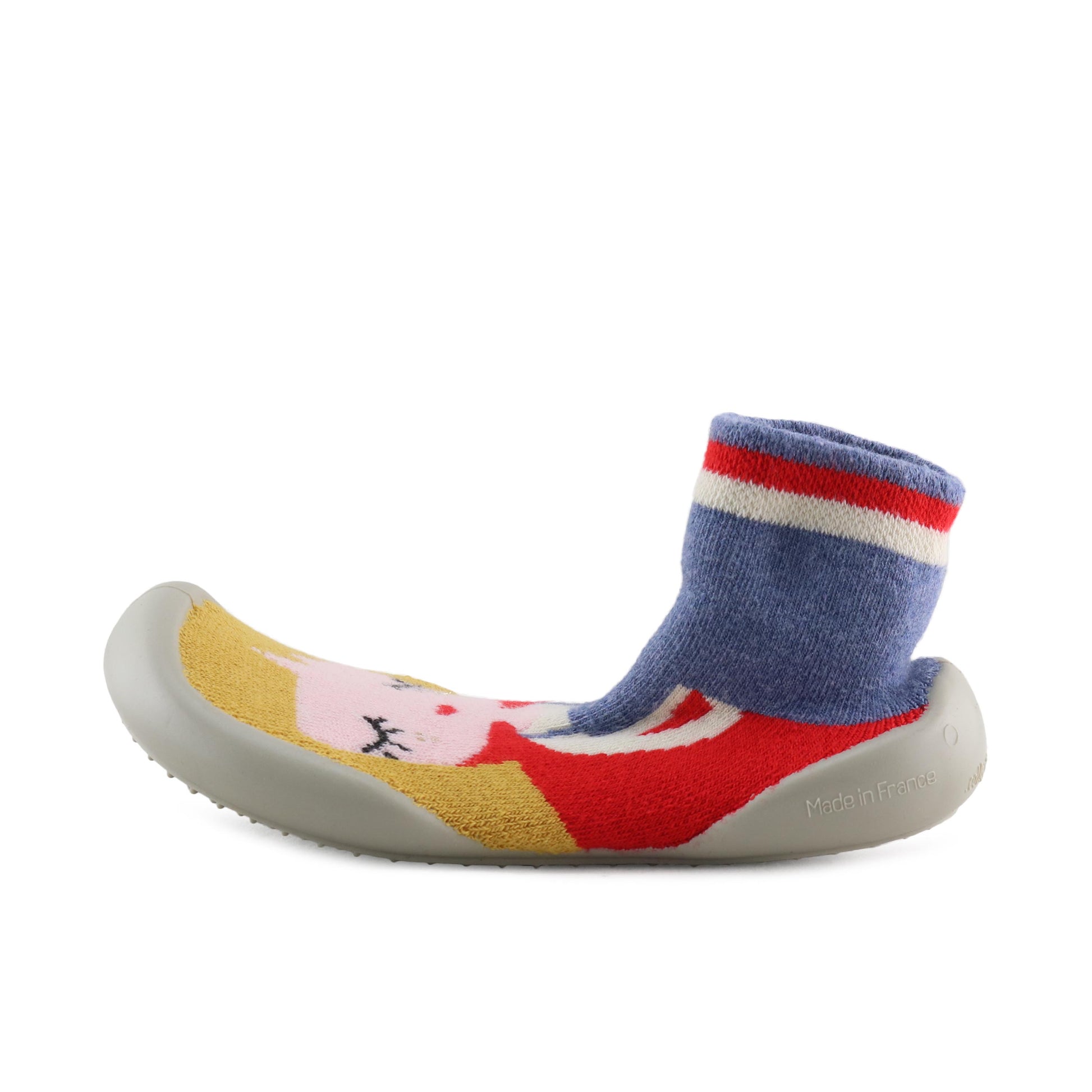 Zapatilla para casa cerrada mostaza E933B de Collégien - E933B-251-1.jpg