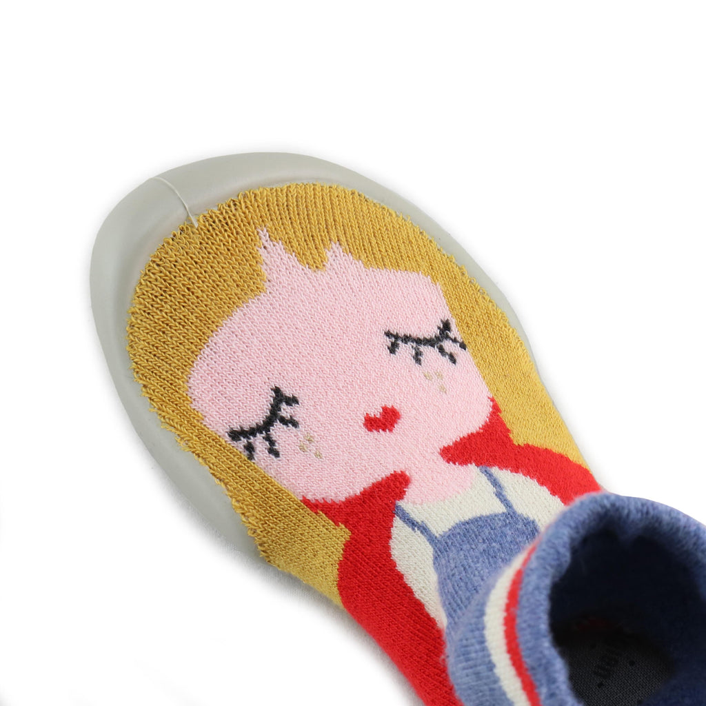 Zapatilla para casa cerrada mostaza E933B de Collégien - E933B-251-6.jpg