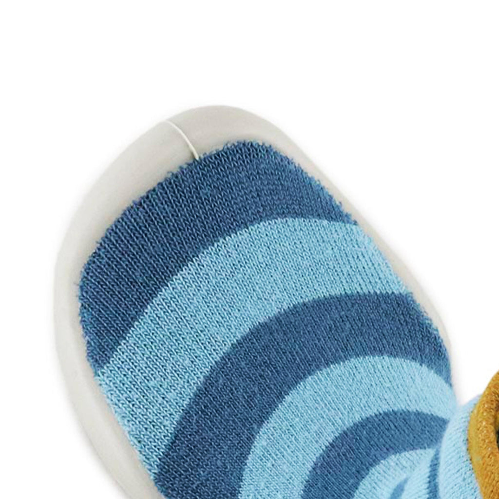 Zapatilla para casa cerrada azul jeans E954C Collégien - E954C-119-6.jpg