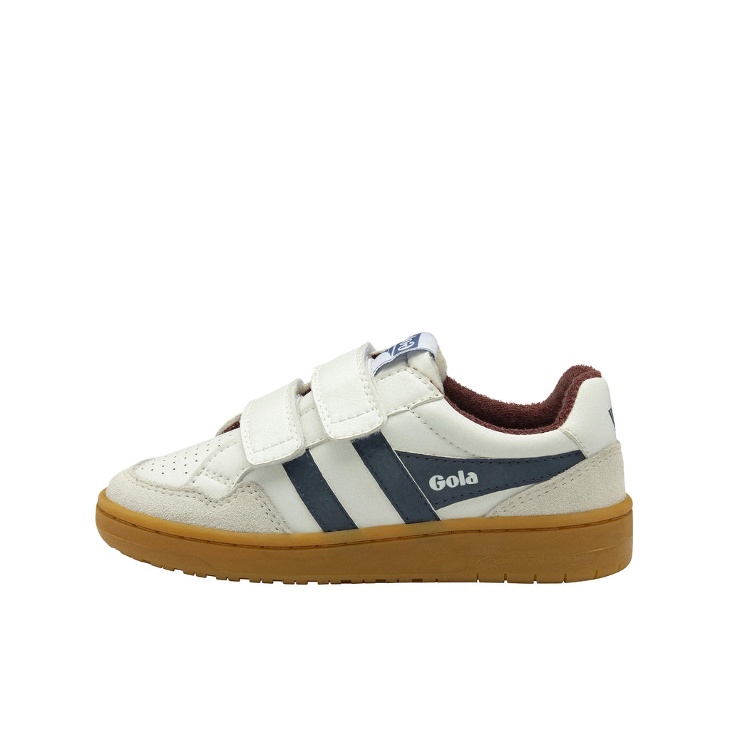 Deportiva blanco/azul/burdeos EAGLE Gola