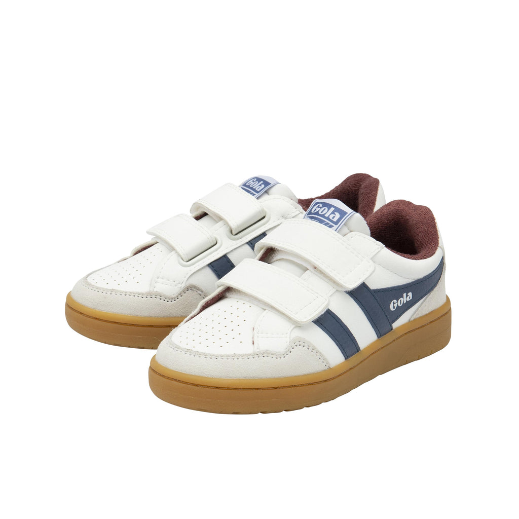 Deportiva blanco/azul/burdeos EAGLE Gola