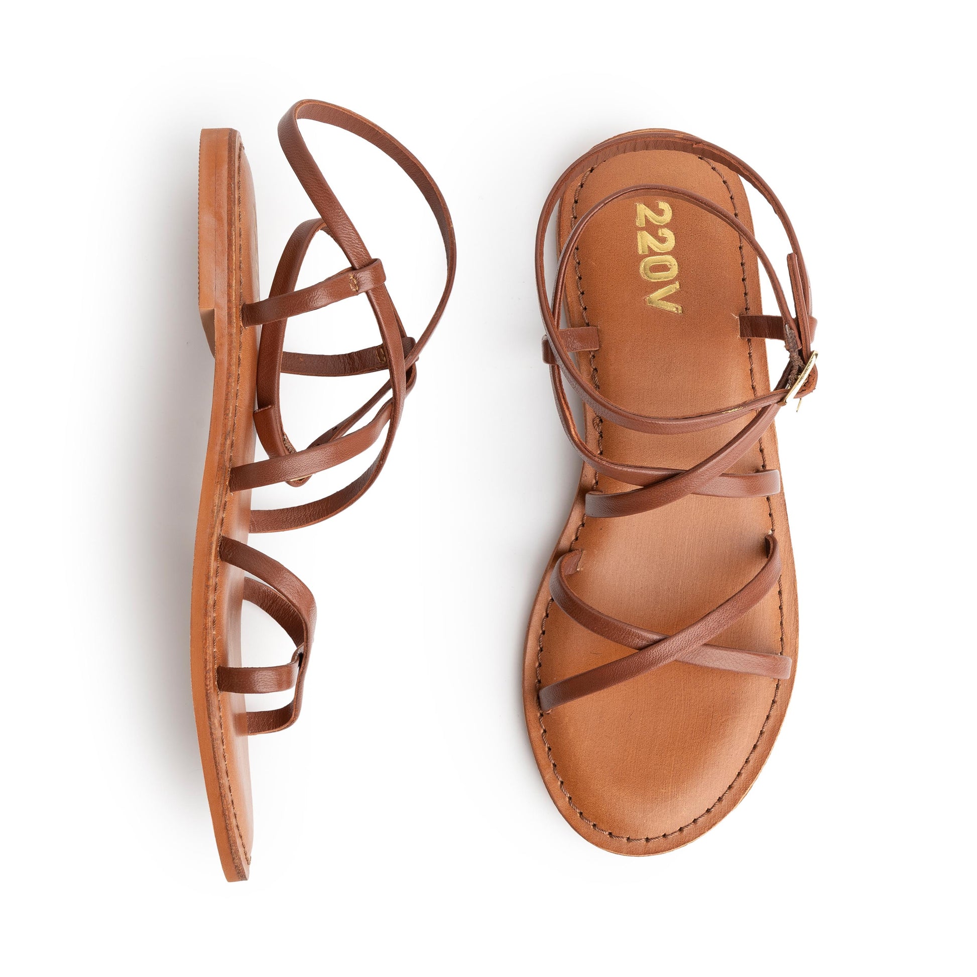 Sandalia cuero ELAINE 220V
