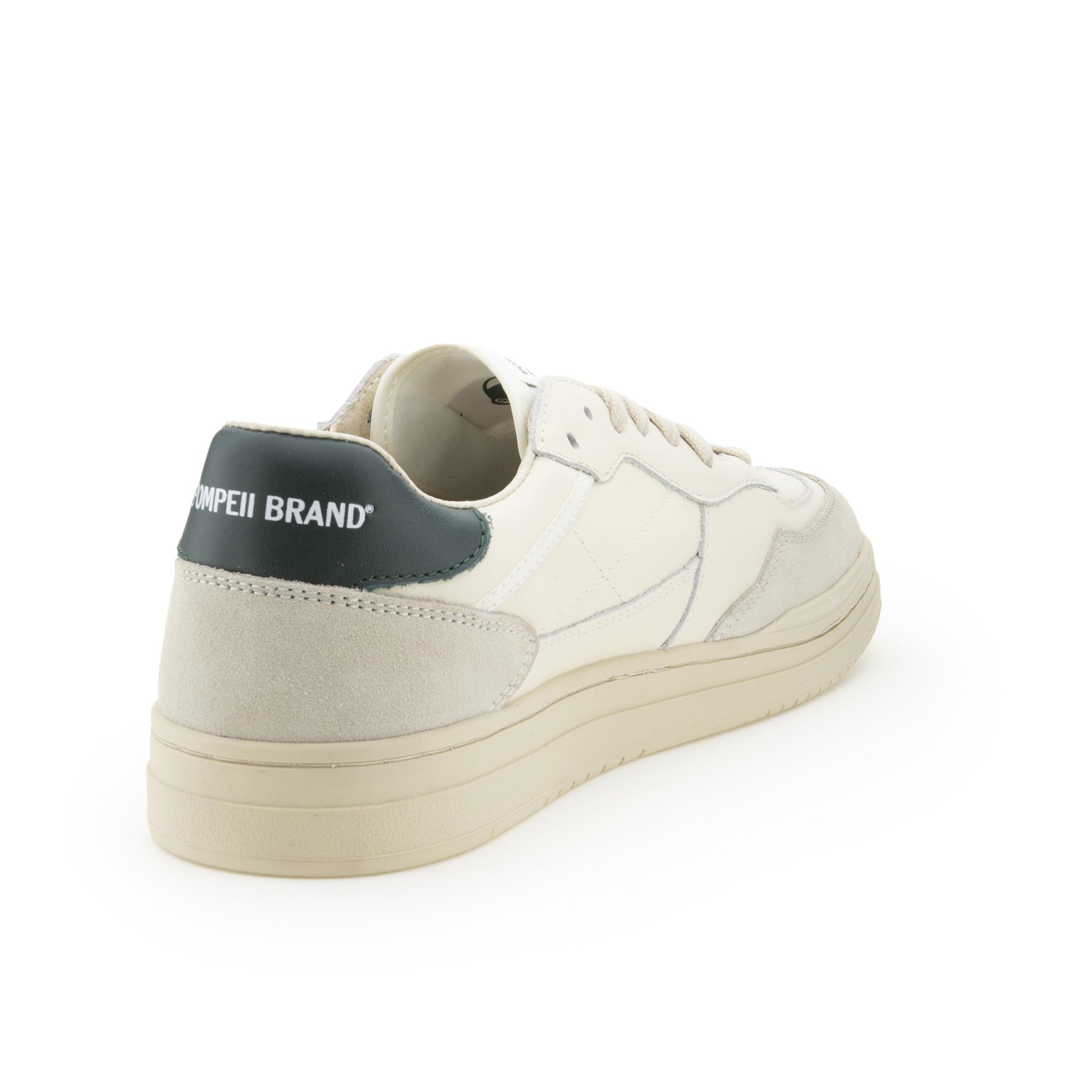 Deportiva crudo/verde con cordón ELAN de Pompeii - ELAN-527-3.jpg