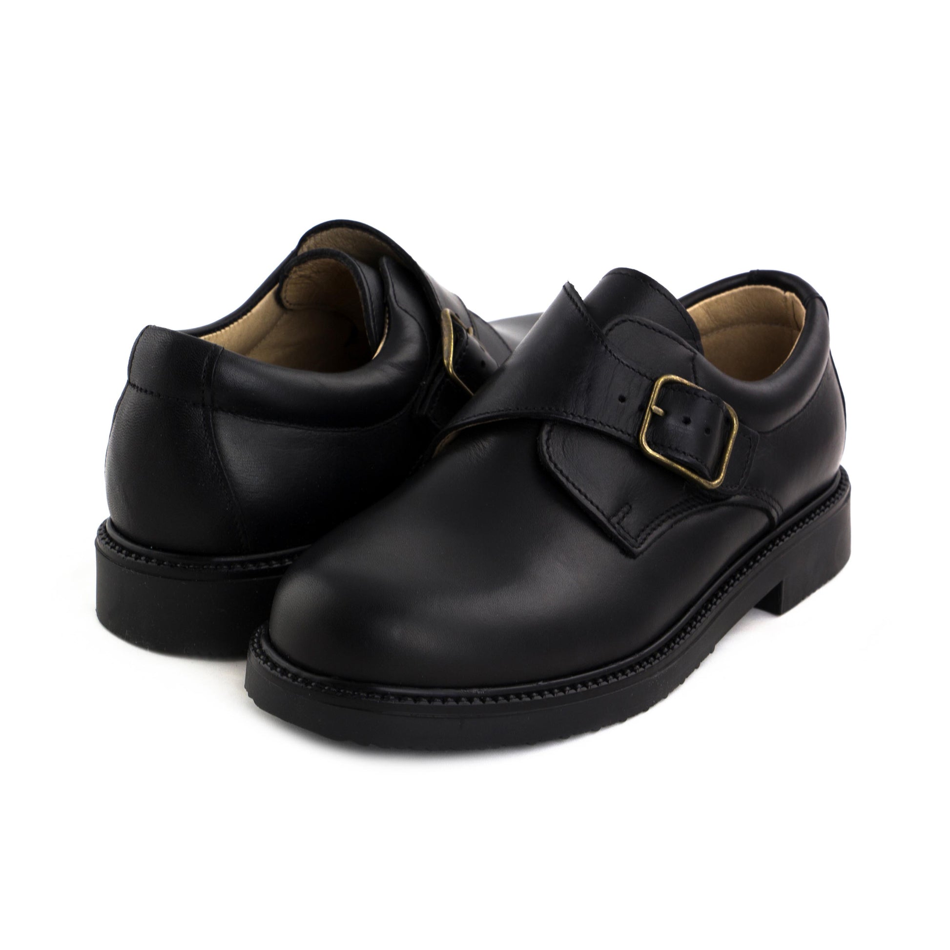 Blucher liso elegante negro con hebilla ELEGANT Jeromín - ELEGANT-20-2.jpg