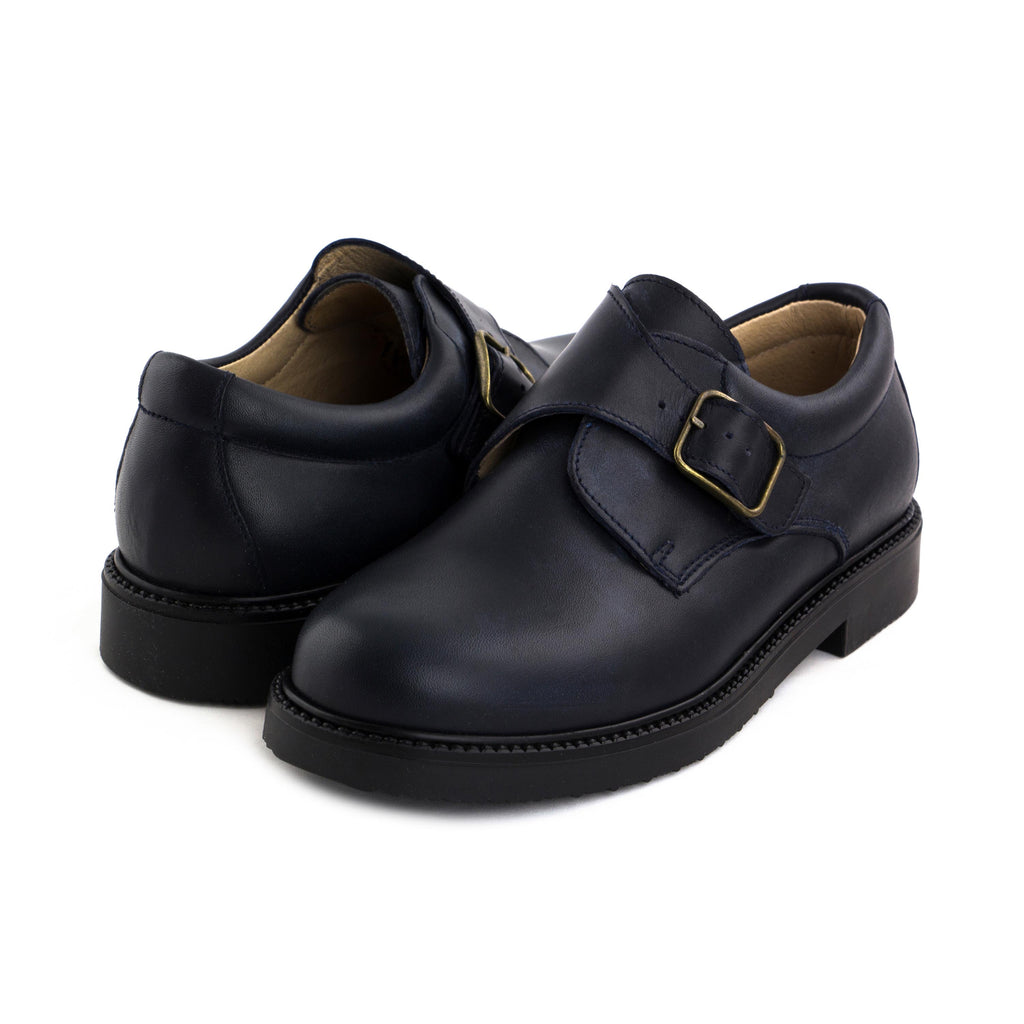 Blucher liso elegante azul con hebilla ELEGANT Jeromín - ELEGANT-7-2.jpg