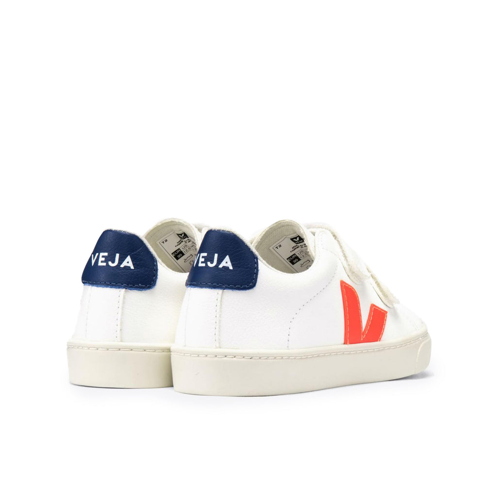 Deportiva blanco/naranja con velcro ESPLARVEL de Veja - ESPLARVEL-224-2.jpg