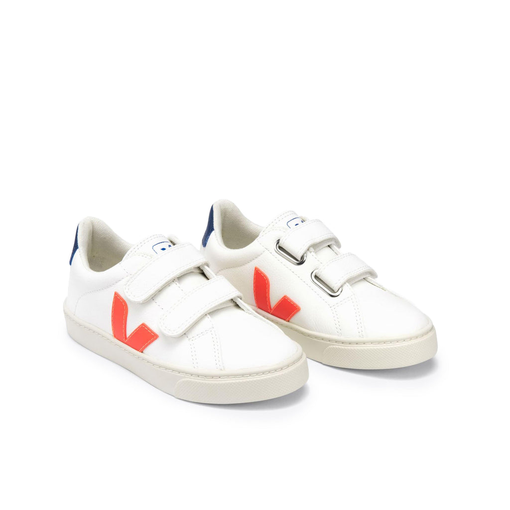Deportiva blanco/naranja con velcro ESPLARVEL de Veja - ESPLARVEL-224-3.jpg