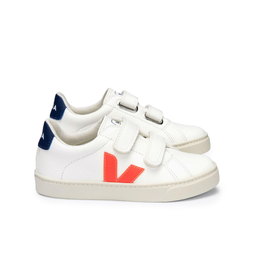Deportiva blanco/naranja con velcro ESPLARVEL de Veja - ESPLARVEL-224-5.jpg