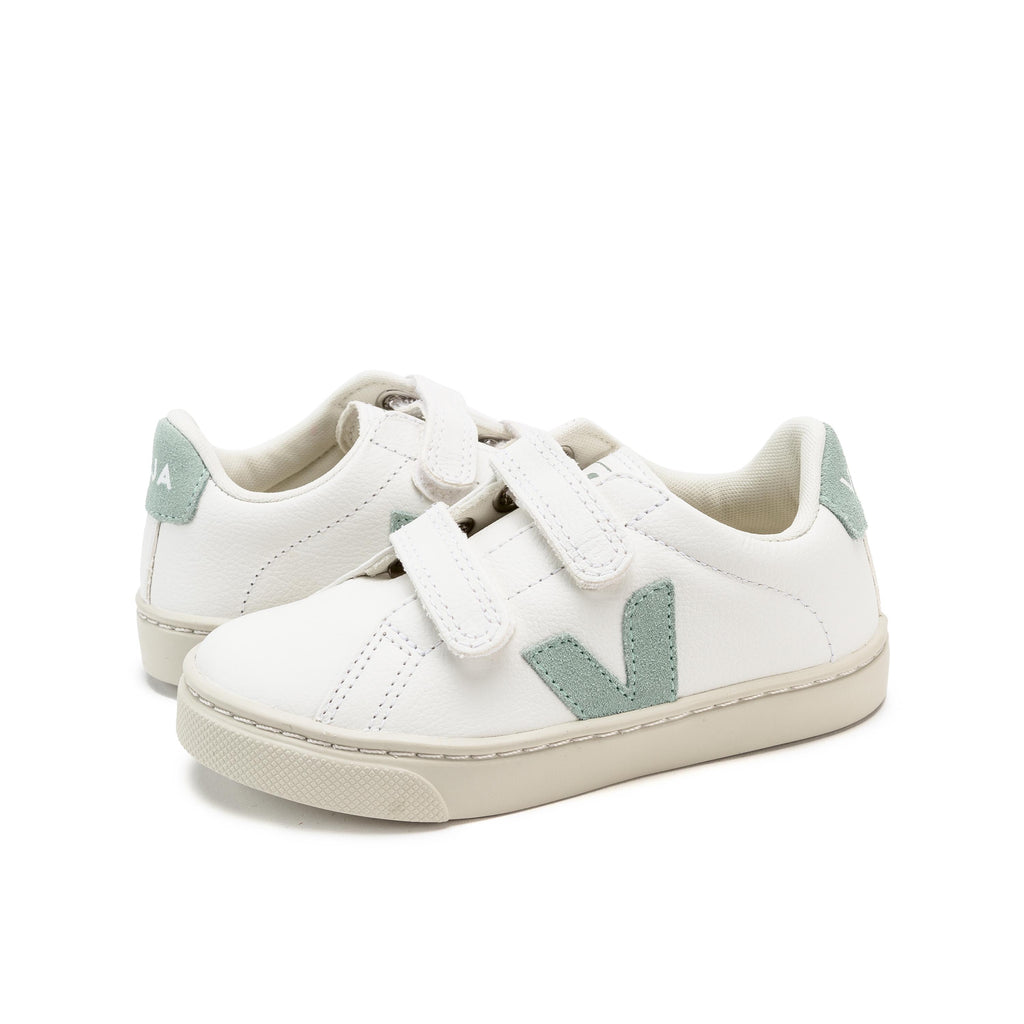 Deportiva blanco/matcha con velcro ESPLARVEL de Veja - ESPLARVEL-471-2.jpg