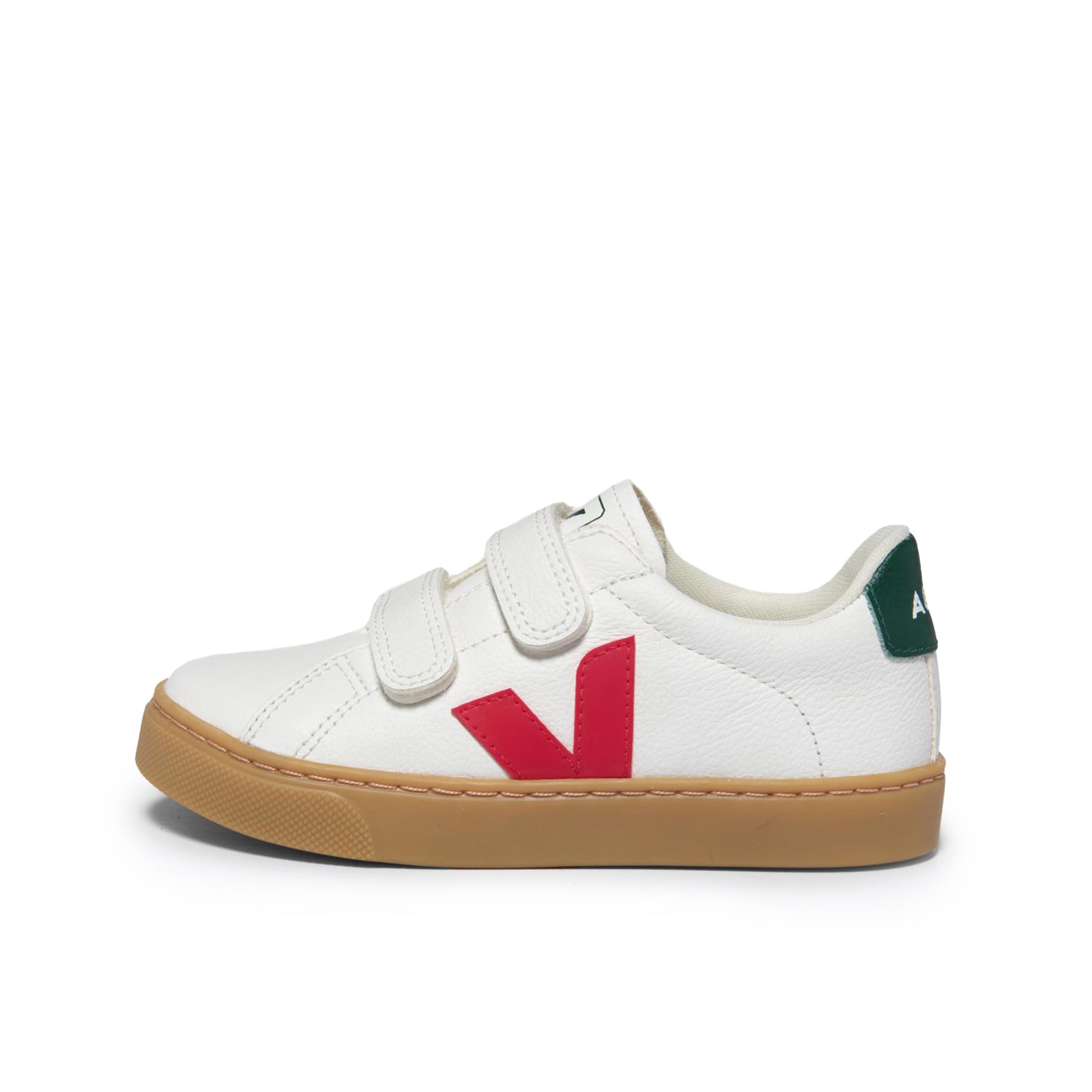 Deportiva blanco/rojo/verde con velcro ESPLARVEL Veja - ESPLARVEL-561-1.jpg