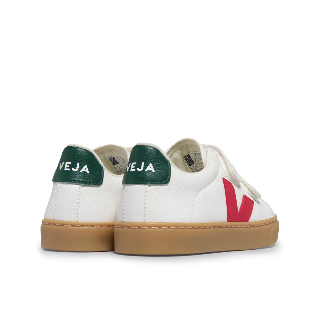 Deportiva blanco/rojo/verde con velcro ESPLARVEL Veja - ESPLARVEL-561-2.jpg