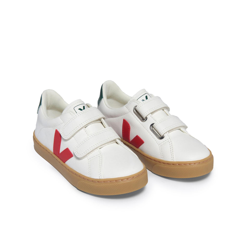 Deportiva blanco/rojo/verde con velcro ESPLARVEL Veja - ESPLARVEL-561-3.jpg