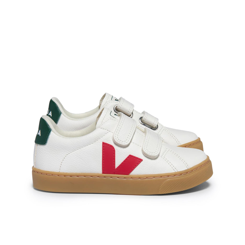 Deportiva blanco/rojo/verde con velcro ESPLARVEL Veja - ESPLARVEL-561-4.jpg
