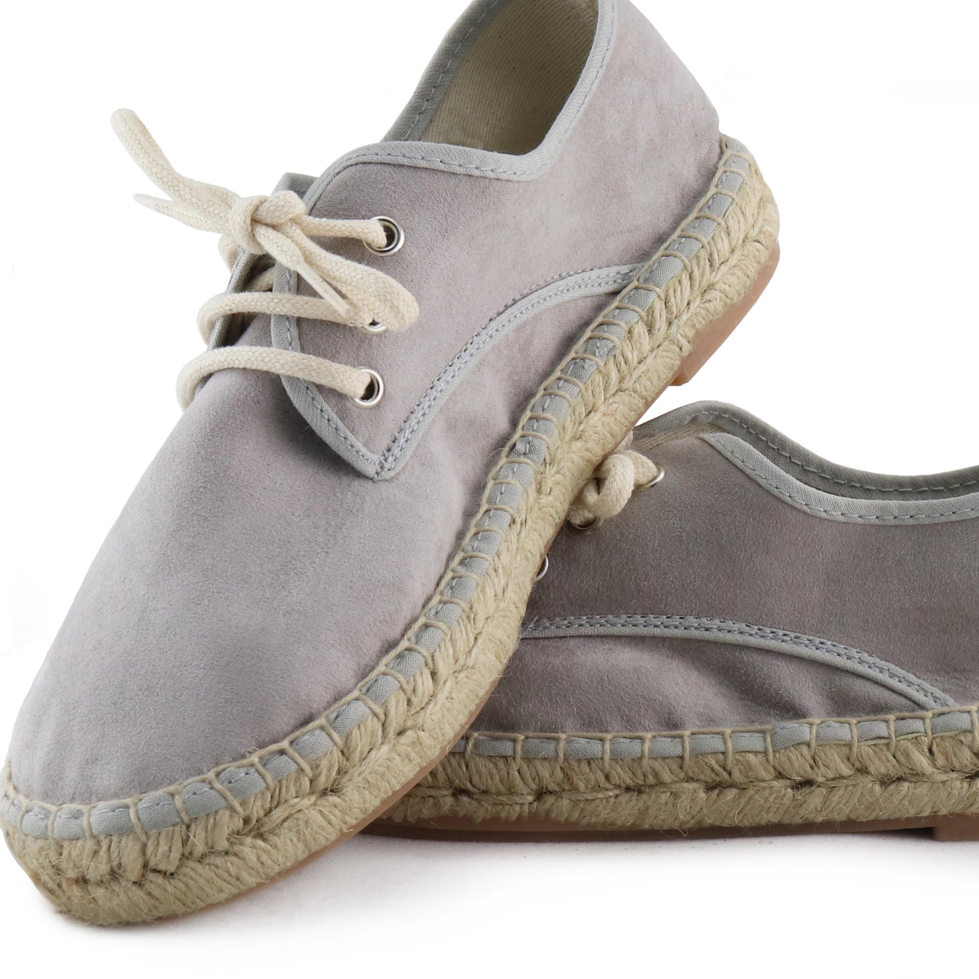 Alpargata cerrada gris claro con cordón ETANCOR Pepa&Cris - ETANCOR-17-6.jpg