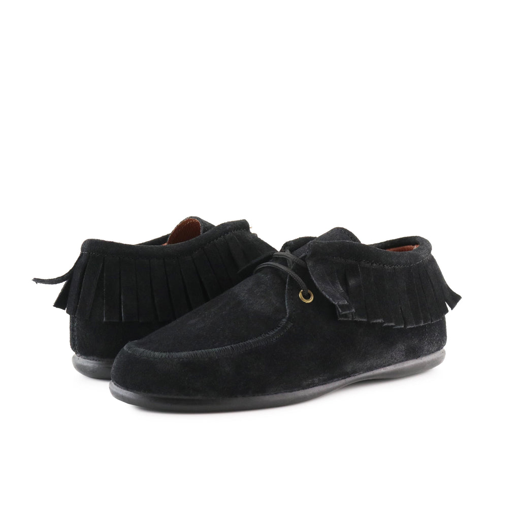 Bota serraje negro con cordón FLECOS de Pepa & Cris - FLECOS-31-2.jpg