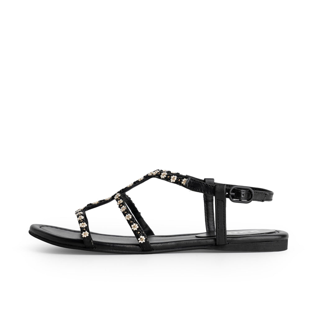 Sandalia negro FLEUR 220V