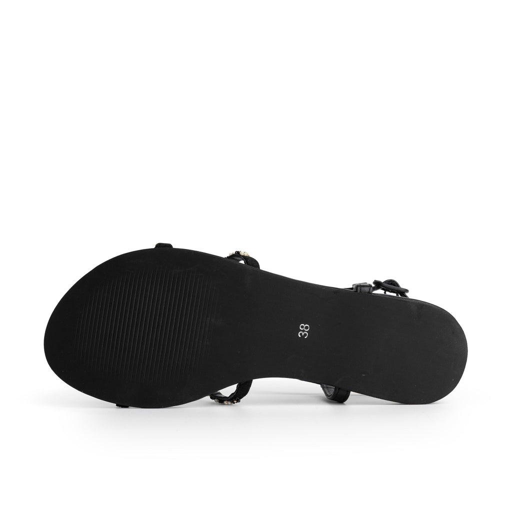 Sandalia negro FLEUR 220V
