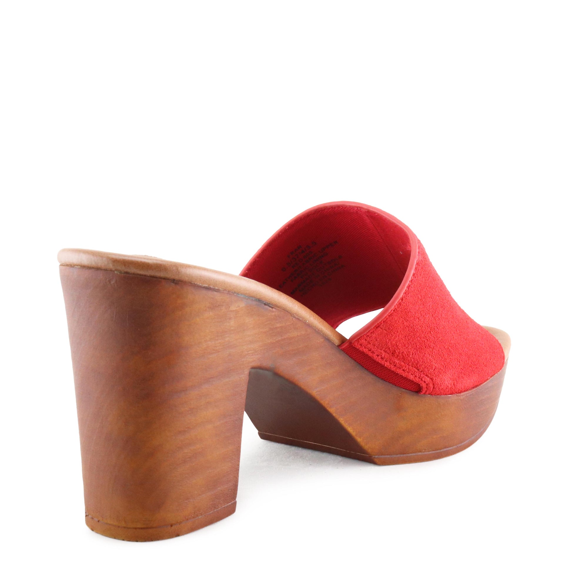 Zueco con tacón serraje rojo FRAN de Steve Maden - FRAN-79-3.jpg