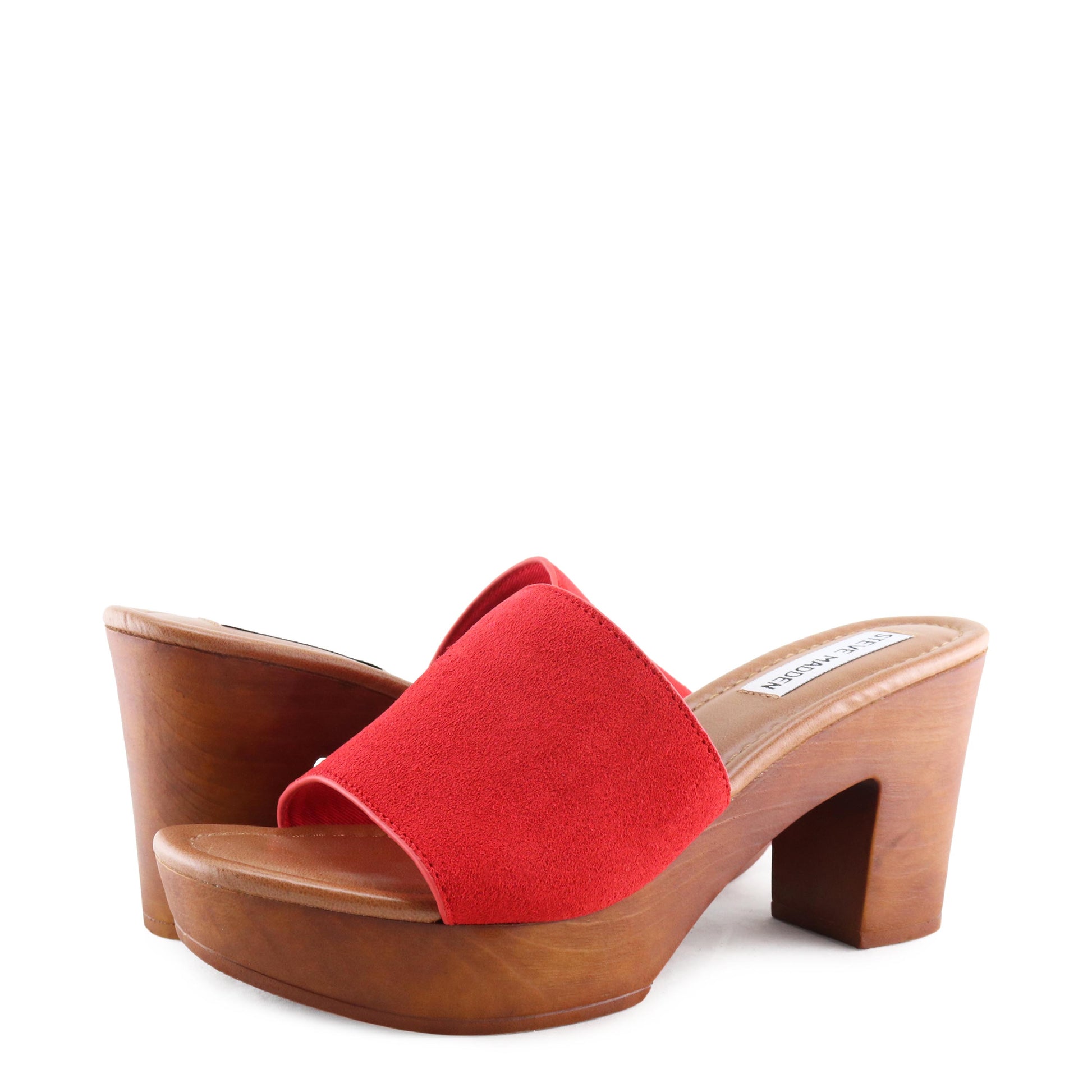 Zueco con tacón serraje rojo FRAN de Steve Maden - FRAN-79-2.jpg