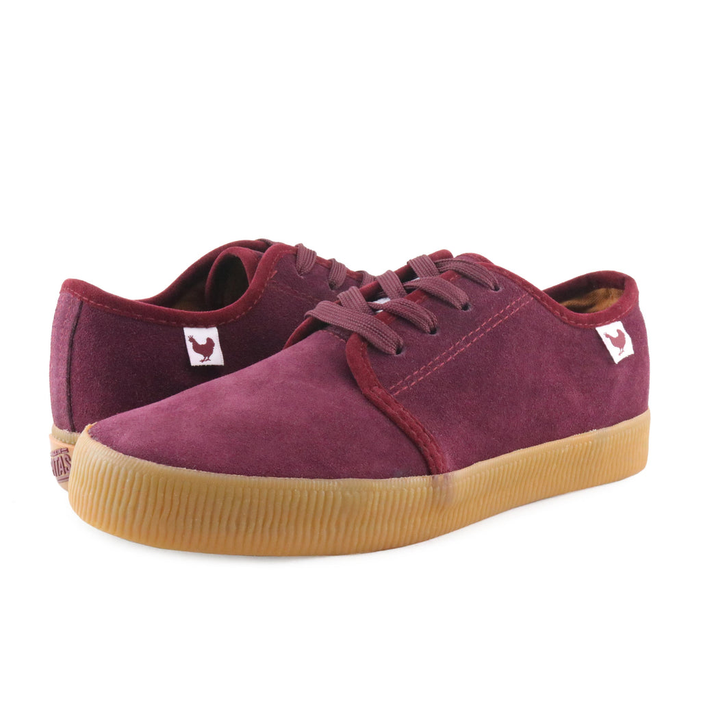 Zapatilla ante burdeos con cordón FUJI Walk in Pitas - FUJI-70-2.jpg